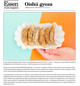 editorial,

YUME RESTAURANT, 

Berlin,

for Essen a taste mag