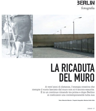 editorial,

BERLINER WALL,

for Urban Mag #78